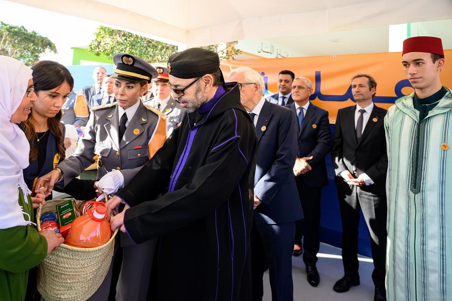 جلالة الملك يعطي انطلاقة العملية الوطنية رمضان 1447 بسلا.. استفادة أكثر من 4.3 ملايين شخص من مبادرة تضامنية ملكية