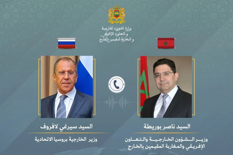 بوريطة ولافروف يجددان الشراكة المغربية الروسية: اتصال هاتفي يعزز التنسيق الاستراتيجي عشية الذكرى العاشرة
