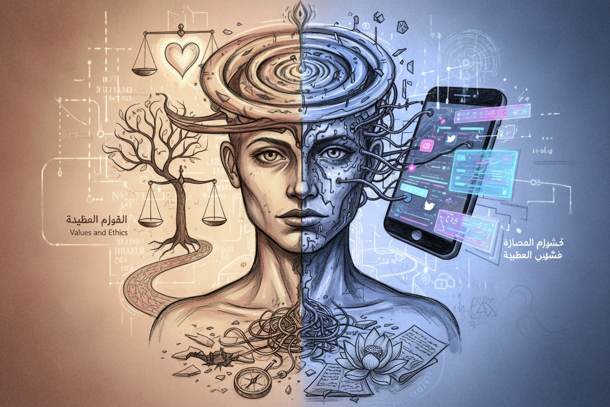 هل الإعلام يوجهنا أم نحن من نوجهه؟ سيكولوجية الجماهير بين مطرقة القيم وسندان الخوارزميات واقتصاد المشاهدات