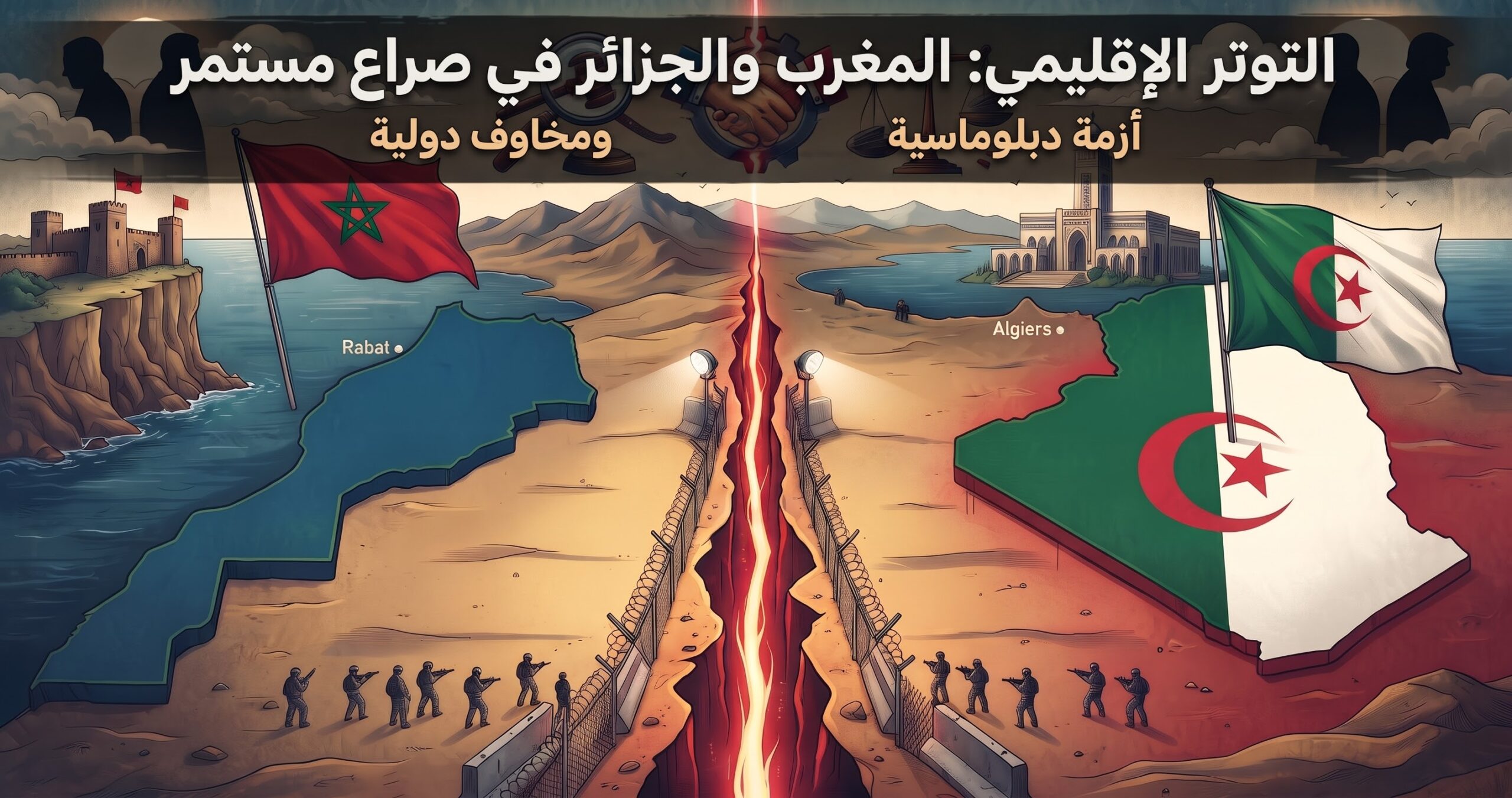 قضية الـ61 مغربياً في الجزائر: بين الرواية الأمنية الجزائرية وصدى الرأي العام العربي والدولي