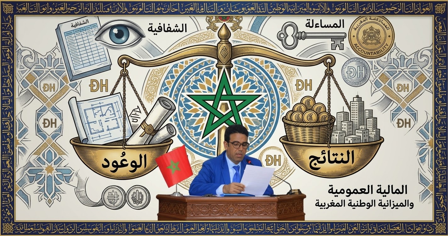 قانون المالية بالمغرب: أين تنتهي الوعود وتبدأ المحاسبةمن تدبير الاعتمادات إلى قياس النتائج واستمرارية المسؤولية