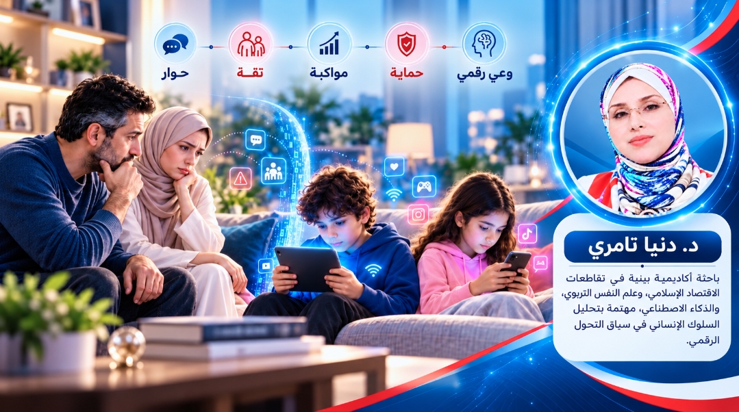 الوساطة الوالدية الرقمية: ضرورة أم خيار في ظل اتساع الفجوة بين الجيلين؟